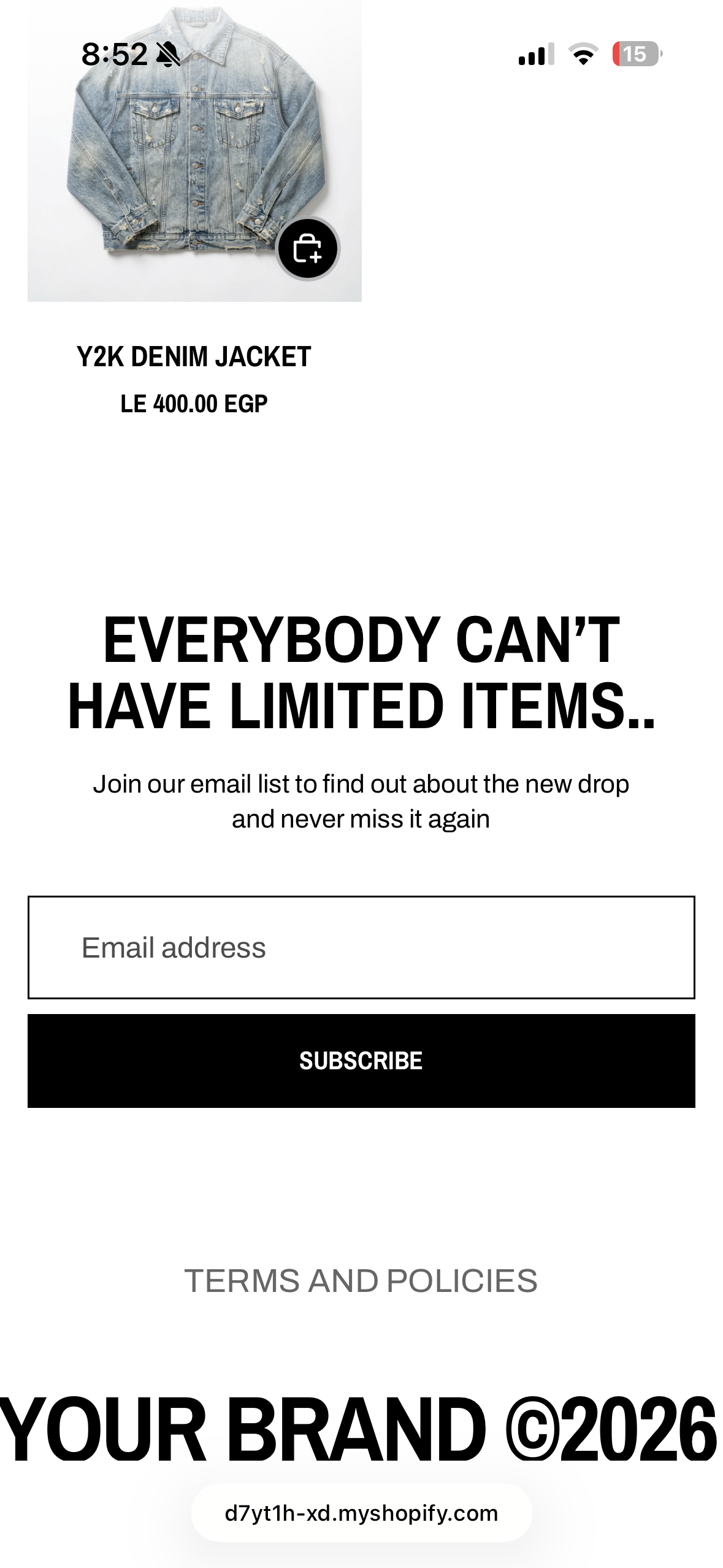Mobile Footer